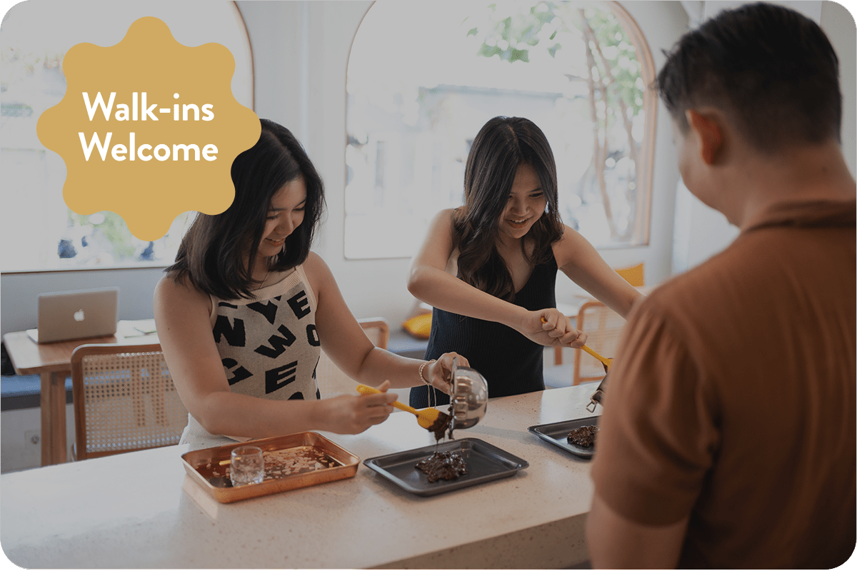 Krakakoa Cafe - Walk ins Welcome - Make Your Own CHocolate